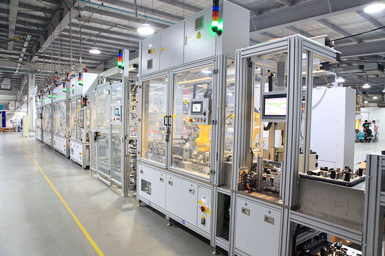 Einzelmaschine für die Produktion von bürstenlosen Rotoren