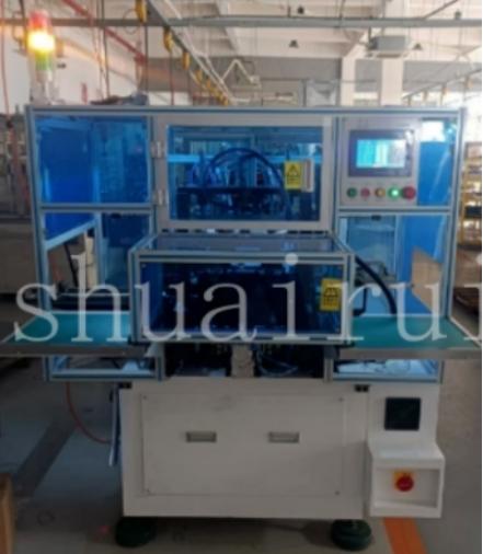 Stator Doppelstation Wickelmaschine Prozess