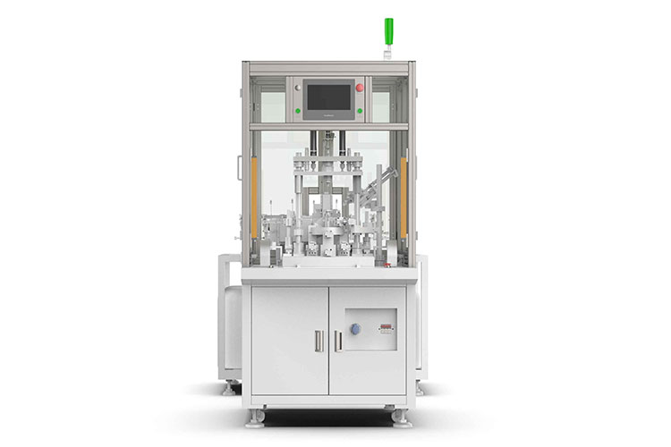 Bürstenlose Einstations-Außenwickelmaschine Flying Fork Type